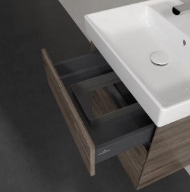 Тумба під раковину Villeroy & Boch Collaro 51х41,4 см з підсвічуванням ДСП кам'яний дуб C007B0RK