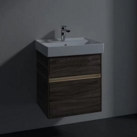 Тумба під раковину Villeroy & Boch Collaro 51х41,4 см з підсвічуванням ДСП кам'яний дуб C007B0RK