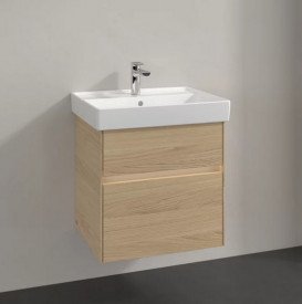 Тумба під раковину Villeroy & Boch Collaro 55,4х44, 4 см з підсвічуванням ДСП північний дуб C008B0VJ