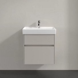 Тумба під раковину Villeroy & Boch Collaro 55,4х44,4 см із підсвічуванням ДСП м'який сірий C008B0VK