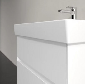 Тумба под раковину Villeroy & Boch Collaro 60,4х44,4 см с подсветкой ДСП матовый белый C009B0MS