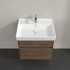 Тумба під раковину Villeroy & Boch Collaro 60,4х44,4 см з підсвічуванням МДФ дуб аризона C009B0VH