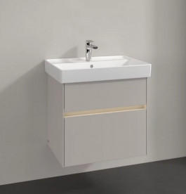 Тумба під раковину Villeroy & Boch Collaro 60,4х44,4 см із підсвічуванням МДФ м'який сірий C009B0VK