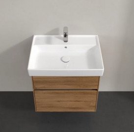 Тумба под раковину Villeroy & Boch Collaro 60,4х44,4 см с подсветкой ДСП дуб канзас C009B0RH