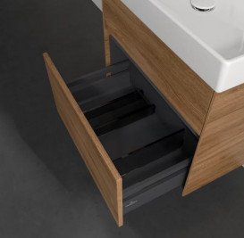 Тумба под раковину Villeroy & Boch Collaro 60,4х44,4 см с подсветкой ДСП дуб канзас C009B0RH