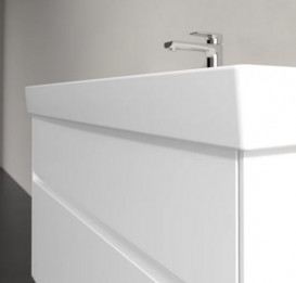 Тумба під раковину Villeroy & Boch Collaro 95,4х44,4 см із підсвічуванням ДСП матовий білий C011B0MS