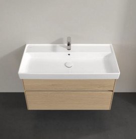 Тумба під раковину Villeroy & Boch Collaro 95,4х44,4 см із підсвічуванням ДСП північний дуб C011B0VJ