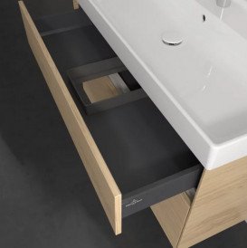 Тумба під раковину Villeroy & Boch Collaro 95,4х44,4 см із підсвічуванням ДСП північний дуб C011B0VJ