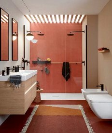 Тумба під раковину Villeroy & Boch Collaro 115,4х44,4 см із підсвічуванням ДСП північний дуб C012B0VJ