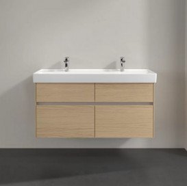 Тумба під раковину Villeroy & Boch Collaro 115,4х44,4 см із підсвічуванням ДСП північний дуб C012B0VJ