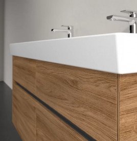 Тумба під раковину Villeroy & Boch Collaro 115,4х44,4 см з підсвічуванням дуб канзас C012B0RH