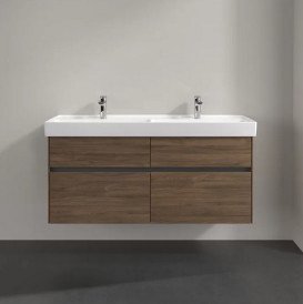 Тумба під раковину Villeroy & Boch Collaro 125,4 х44,4 см з підсвічуванням ДСП дуб арізона C013B0VH