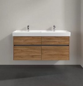 Тумба під раковину Villeroy & Boch Collaro 125,4х44,4 см із підсвічуванням ДСП дуб канзас C013B0RH