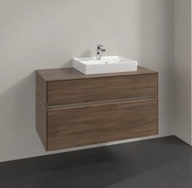 Тумба під раковину Villeroy & Boch Collaro 100х50 см із підсвічуванням ДСП дуб аризона C015B0VH