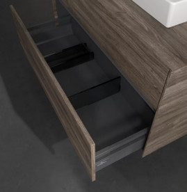 Тумба під раковину Villeroy & Boch Collaro 100х50 см із підсвічуванням ДСП кам'яний дуб C015B0RK