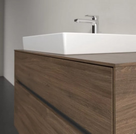 Тумба під раковину Villeroy & Boch Collaro 100х50 см із підсвічуванням ДСП дуб аризона C017B0VH