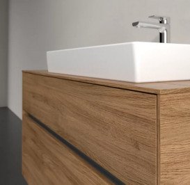 Тумба під раковину Villeroy & Boch Collaro 100х50 см із підсвічуванням ДСП дуб канзас C018B0RH