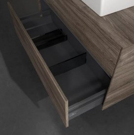 Тумба під раковину Villeroy & Boch Collaro 100х50 см із підсвічуванням ДСП кам'яний дуб C019B0RK