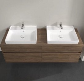 Тумба под раковину Villeroy & Boch Collaro 160х50 см с подсветкой ДСП дуб аризона C024B0VH