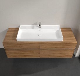 Тумба під раковину Villeroy & Boch Collaro 160х50 см із підсвічуванням ДСП дуб канзас C031B0RH