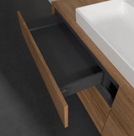 Тумба під раковину Villeroy & Boch Collaro 160х50 см із підсвічуванням ДСП дуб канзас C031B0RH