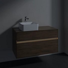 Тумба під раковину Villeroy & Boch Collaro 100х50 см із підсвічуванням ДСП дуб аризона C039B0VH