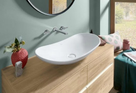 Тумба под раковину Villeroy & Boch Collaro 120х50 см с подсветкой ДСП северный дуб C041B0VJ