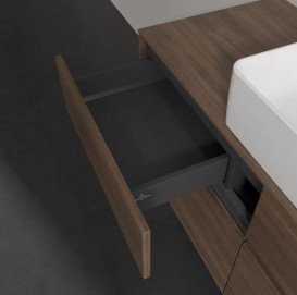 Тумба под раковину Villeroy & Boch Collaro 120х50 см с подсветкой ДСП дуб аризона C041B0VH