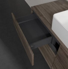 Тумба під раковину Villeroy & Boch Collaro 120х50 см із підсвічуванням ДСП кам'яний дуб C041B0RK