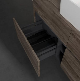 Тумба під раковину Villeroy & Boch Collaro 120х50 см із підсвічуванням ДСП кам'яний дуб C041B0RK