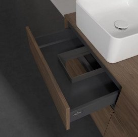 Тумба под раковину Villeroy & Boch Collaro 120х50 см с подсветкой ДСП дуб аризона C042B0VH