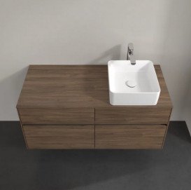 Тумба під раковину Villeroy & Boch Collaro 120х50 см із підсвічуванням ДСП дуб аризона C043B0VH