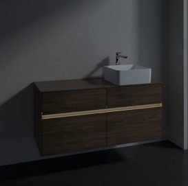 Тумба під раковину Villeroy & Boch Collaro 120х50 см із підсвічуванням ДСП дуб аризона C043B0VH