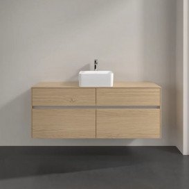 Тумба під раковину Villeroy & Boch Collaro 140х50 см із підсвічуванням ДСП північний дуб C045B0VJ