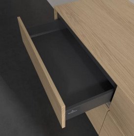 Тумба під раковину Villeroy & Boch Collaro 140х50 см із підсвічуванням ДСП північний дуб C047B0VJ