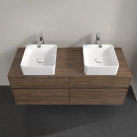 Тумба під раковину Villeroy & Boch Collaro 140х50 см із підсвічуванням ДСП дуб аризона C048B0VH