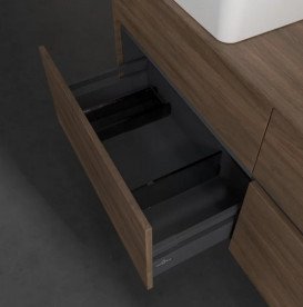 Тумба під раковину Villeroy & Boch Collaro 140х50 см із підсвічуванням ДСП дуб аризона C048B0VH