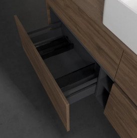 Тумба під раковину Villeroy & Boch Collaro 160х50 см із підсвічуванням ДСП дуб аризона C049B0VH