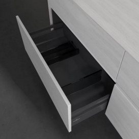 Тумба під раковину Villeroy & Boch Collaro 160х50 см із підсвічуванням ДСП біле дерево C051B0E8