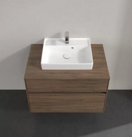 Тумба під раковину Villeroy & Boch Collaro 80х50 см ДСП дуб аризона C06900VH