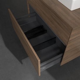 Тумба під раковину Villeroy & Boch Collaro 80х50 см ДСП дуб аризона C06900VH