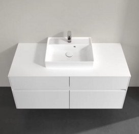 Тумба под раковину Villeroy & Boch Collaro 120х50 см ДСП белый матовый C07000MS