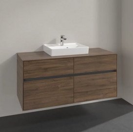 Тумба под раковину Villeroy & Boch Collaro 120х50 см ДСП дуб аризона C07000VH