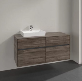 Тумба под раковину Villeroy & Boch Collaro 120х50 см ДСП каменный дуб C07100RK