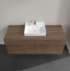 Тумба під раковину Villeroy & Boch Collaro 140х50 см ДСП дуб аризона C07300VH