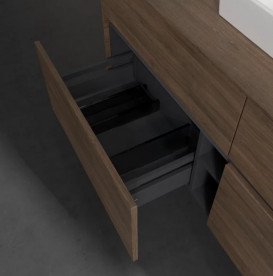 Тумба під раковину Villeroy & Boch Collaro 140х50 см ДСП дуб аризона C07300VH