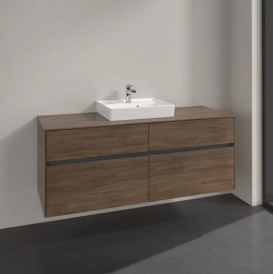 Тумба під раковину Villeroy & Boch Collaro 140х50 см ДСП дуб аризона C07300VH