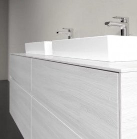 Тумба под раковину Villeroy & Boch Collaro 140х50 см ДСП белое дерево C07600E8