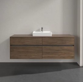 Тумба под раковину Villeroy & Boch Collaro 160х50 см ДСП дуб аризона C07700VH