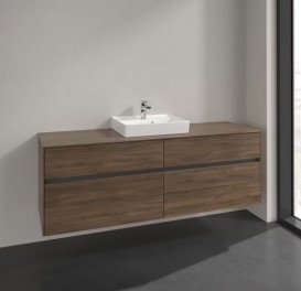 Тумба под раковину Villeroy & Boch Collaro 160х50 см ДСП дуб аризона C07700VH